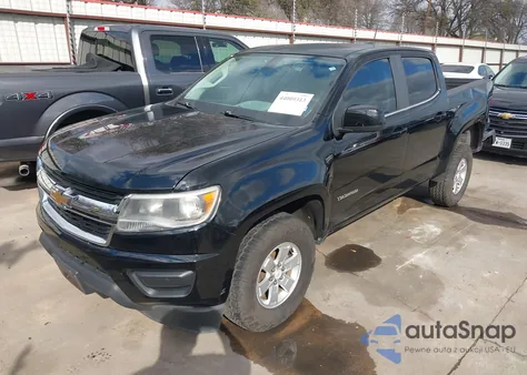 2016 Chevrolet Colorado Wt z USA, uszkodzony, nr VIN 1GCGSBE34G1232354